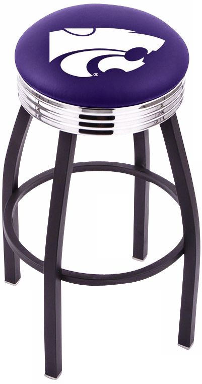 Retro Kansas State University Counter Stool