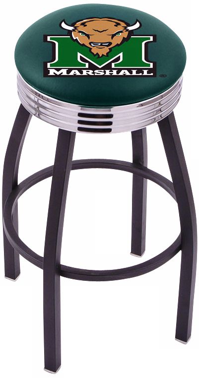 Retro Marshall University Counter Stool