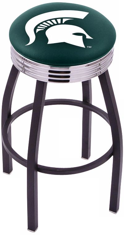 Retro Michigan State University Counter Stool