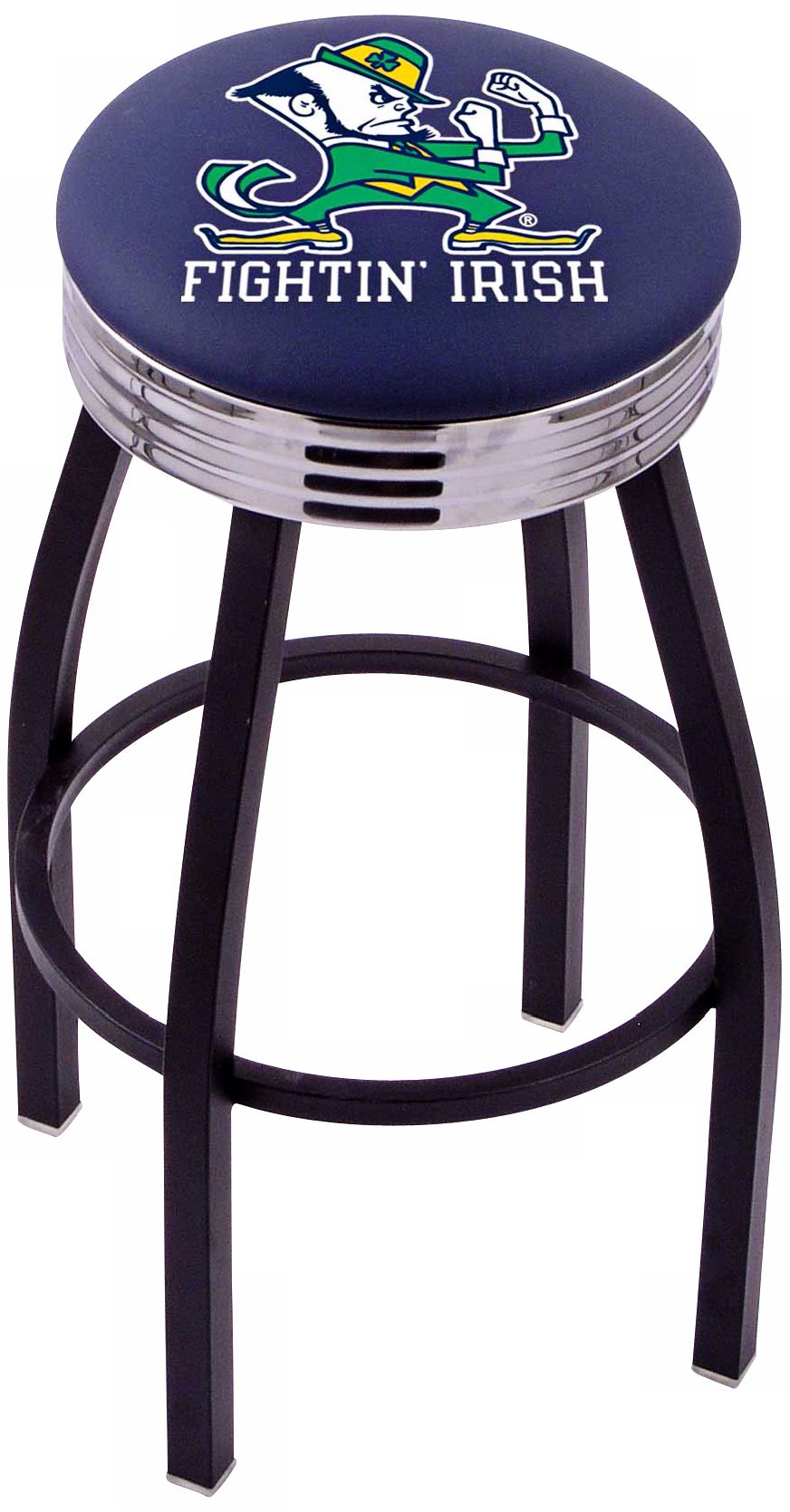 Retro Notre Dame Fighting Irish Counter Stool