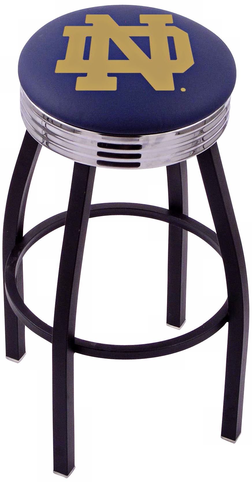 Retro University of Notre Dame Counter Stool