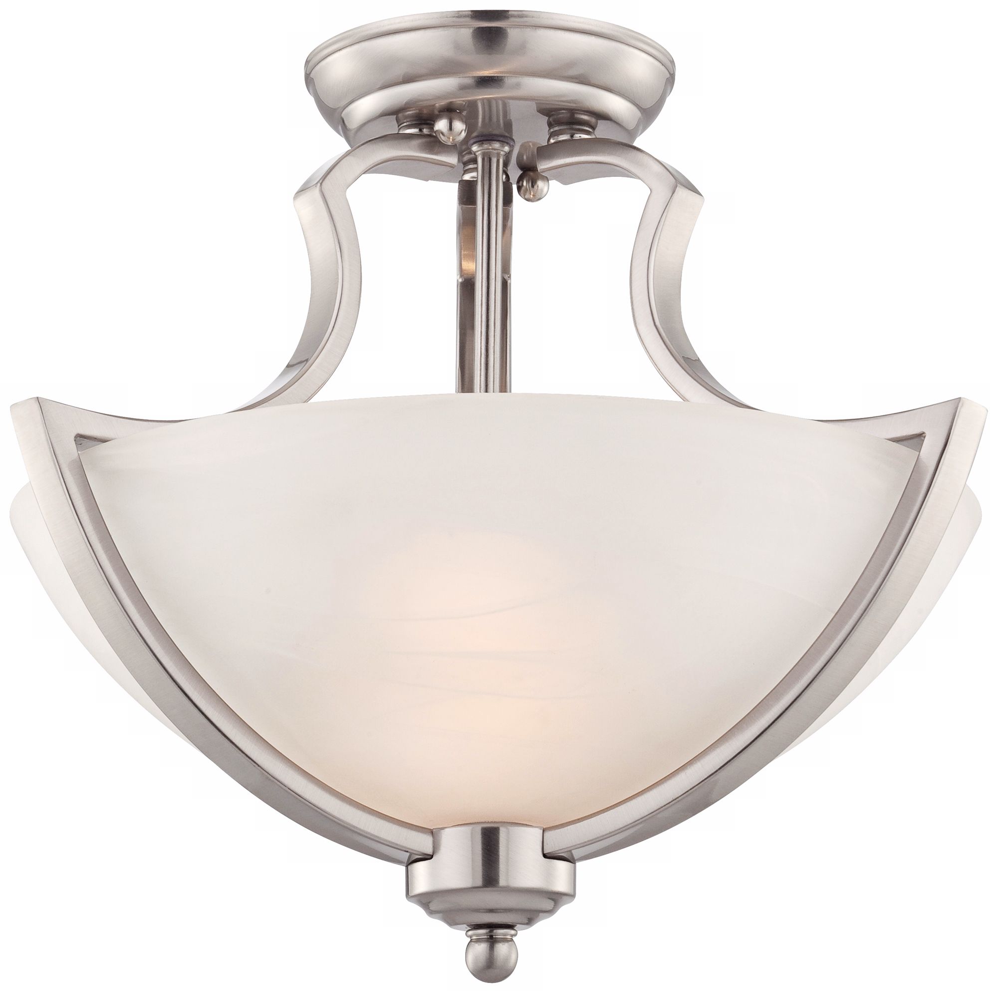 Possini Euro Milbury Collection Semiflush Ceiling Fixture