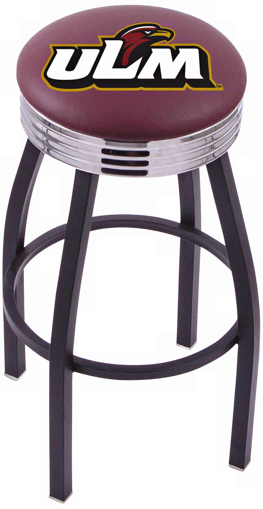 Retro University of Louisiana Monroe Barstool