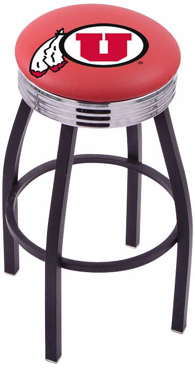 Retro University of Utah Barstool