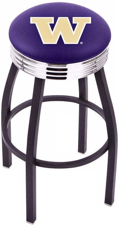 Retro University of Washington Counter Stool