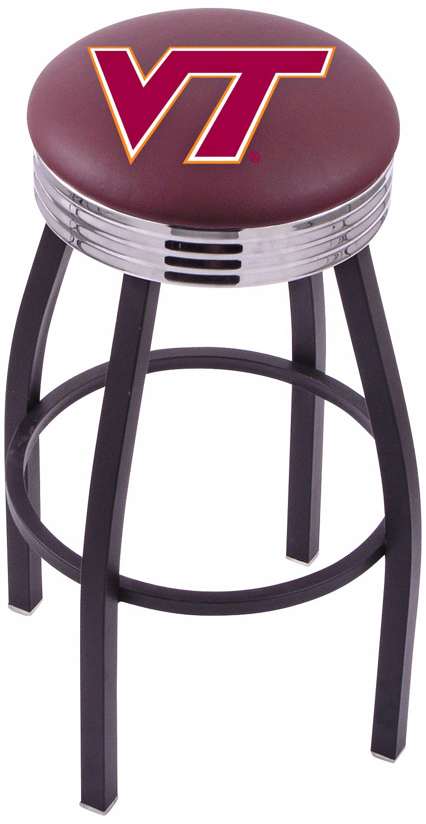 Retro Virginia Tech Counter Stool