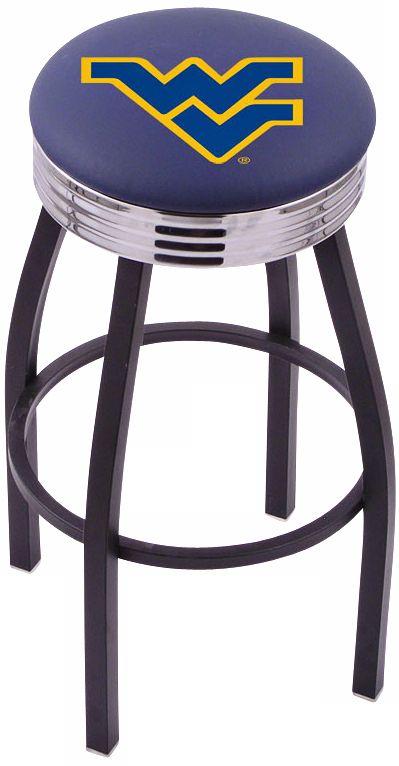 Retro West Virginia University Counter Stool