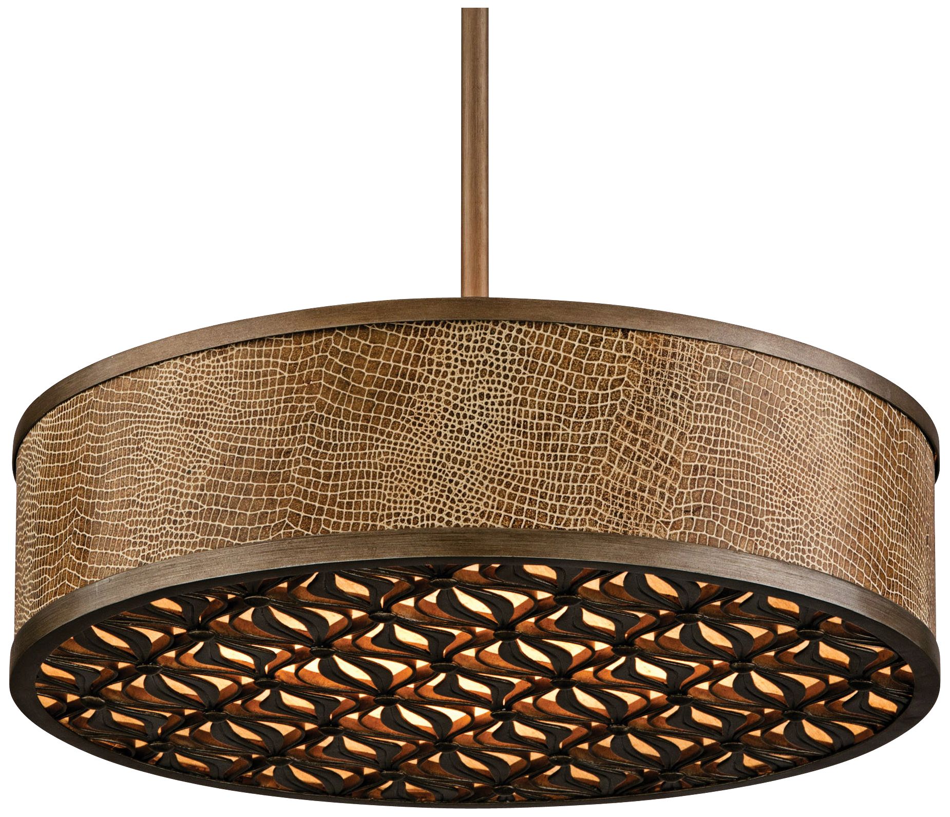 Corbett Lighting Mambo Bronze 20" Wide Pendant Light