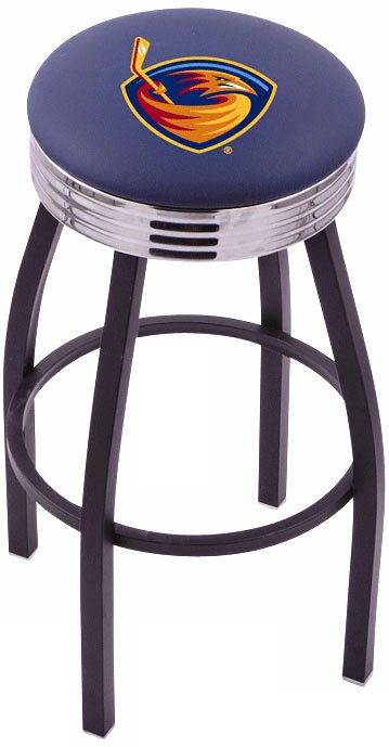 Retro Hockey Atlanta Thrashers Counter Stool