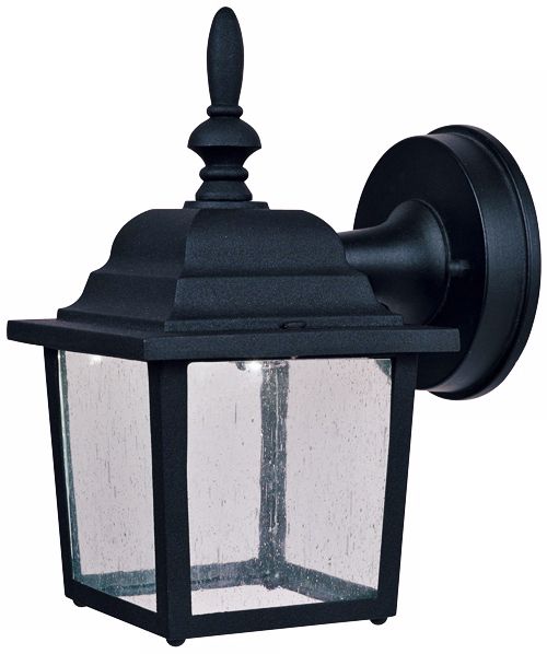 Hawthorne Black 10 1/2" High LED Outdoor Wall Light