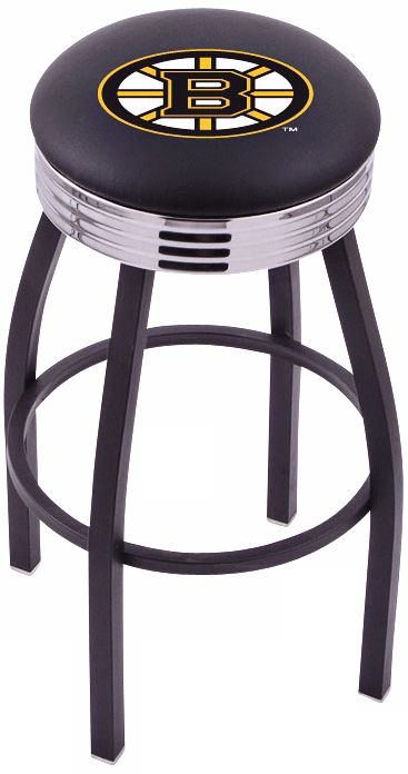 Retro Hockey Boston Bruins Barstool
