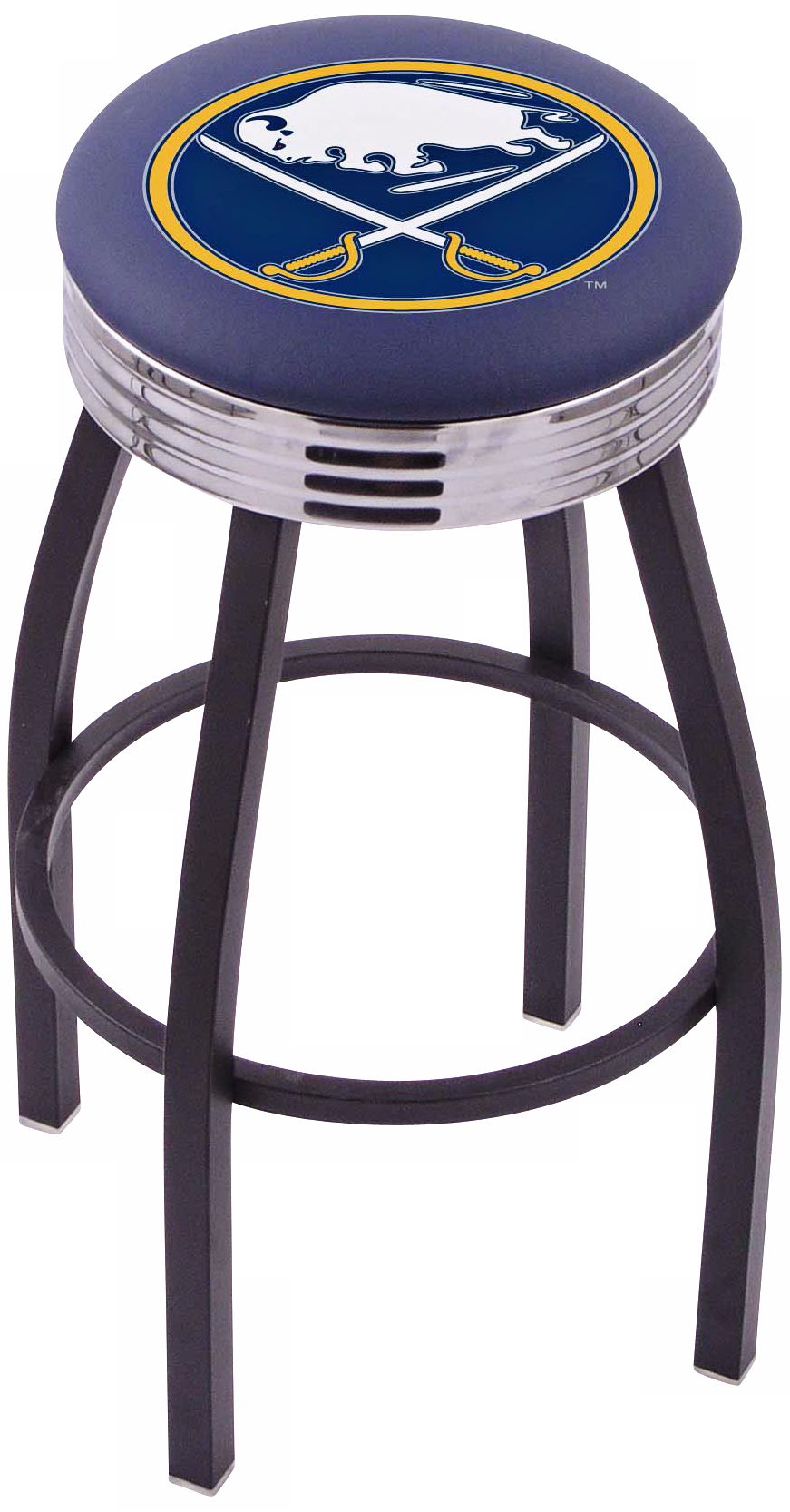 Retro Hockey Buffalo Sabers Counter Stool