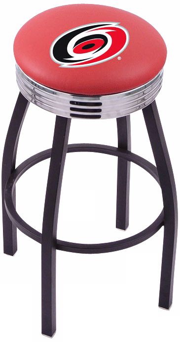 Retro Hockey Carolina Hurricanes Counter Stool