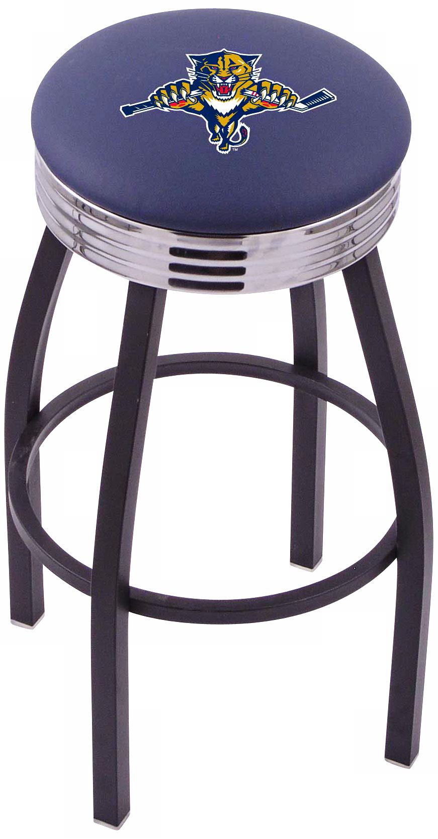 Retro Hockey Florida Panthers Counter Stool