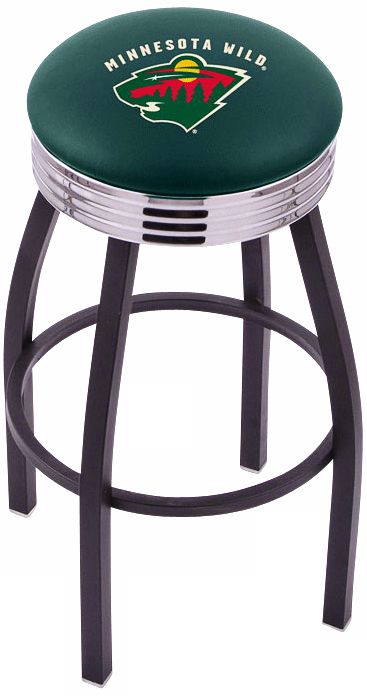 Retro Hockey Minnesota Wild Barstool