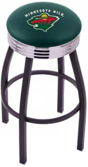 Retro Hockey Minnesota Wild Barstool T9245
