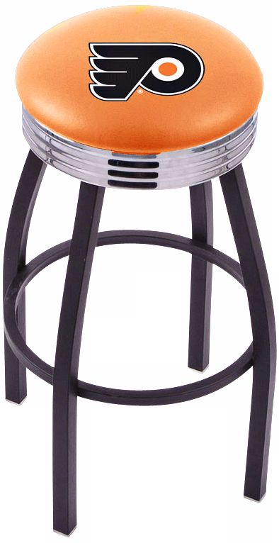 Retro Hockey Philadelphia Flyers Orange Barstool