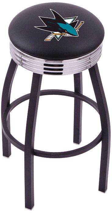 Retro Hockey San Jose Sharks Barstool