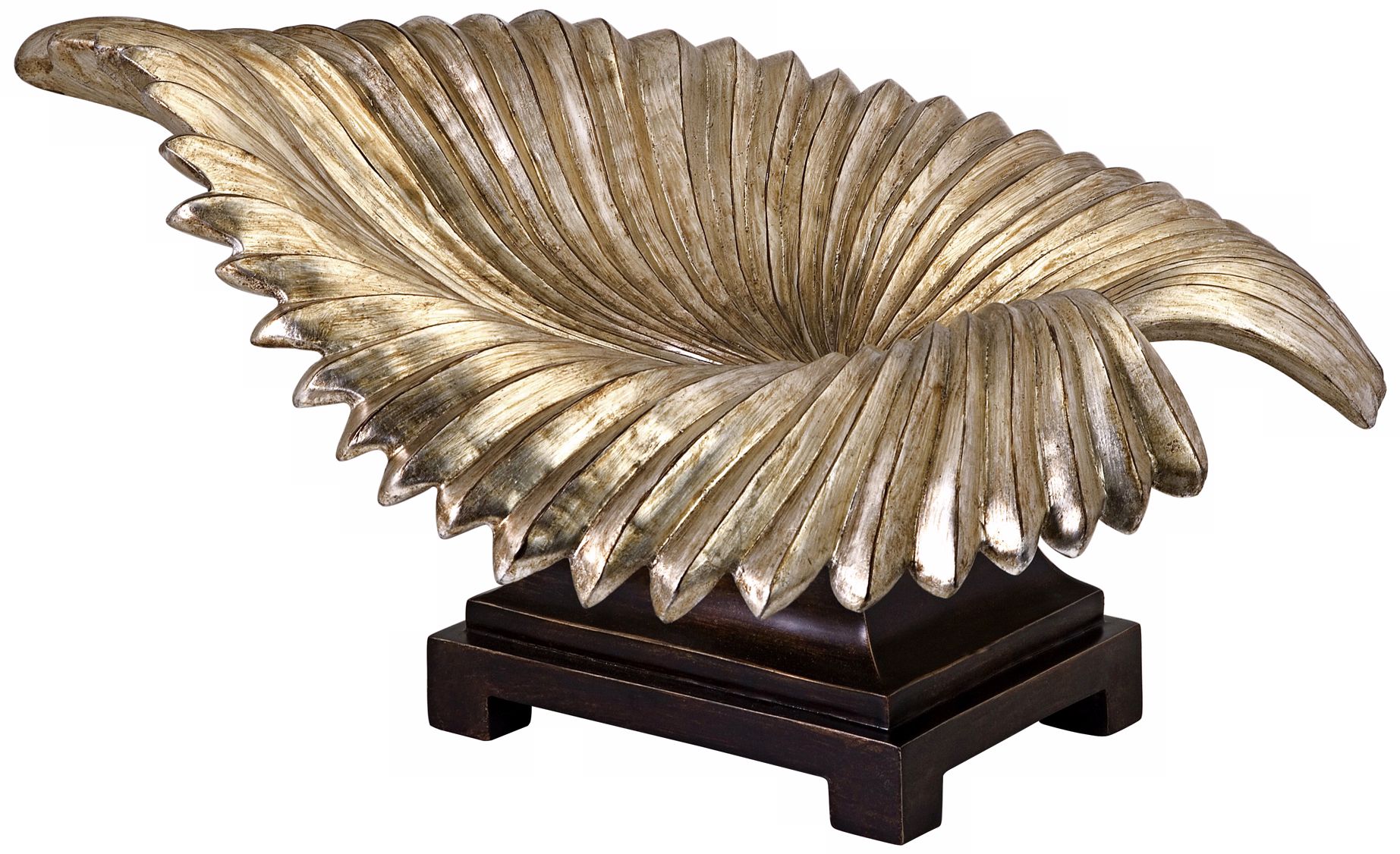 Gold Mukkara Palm Leaf Bowl