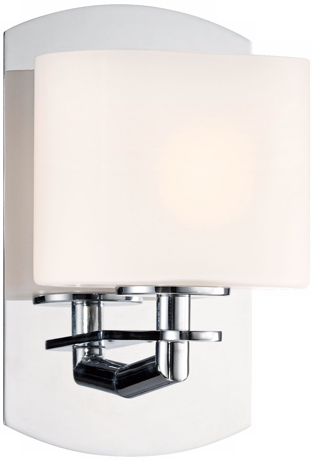 Columbus Avenue 7 1/2" Wide Chrome Wall Sconce