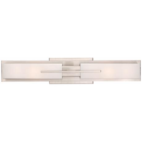 Possini Midtown 23 1/2" High Satin Bath Bar Light Fixture