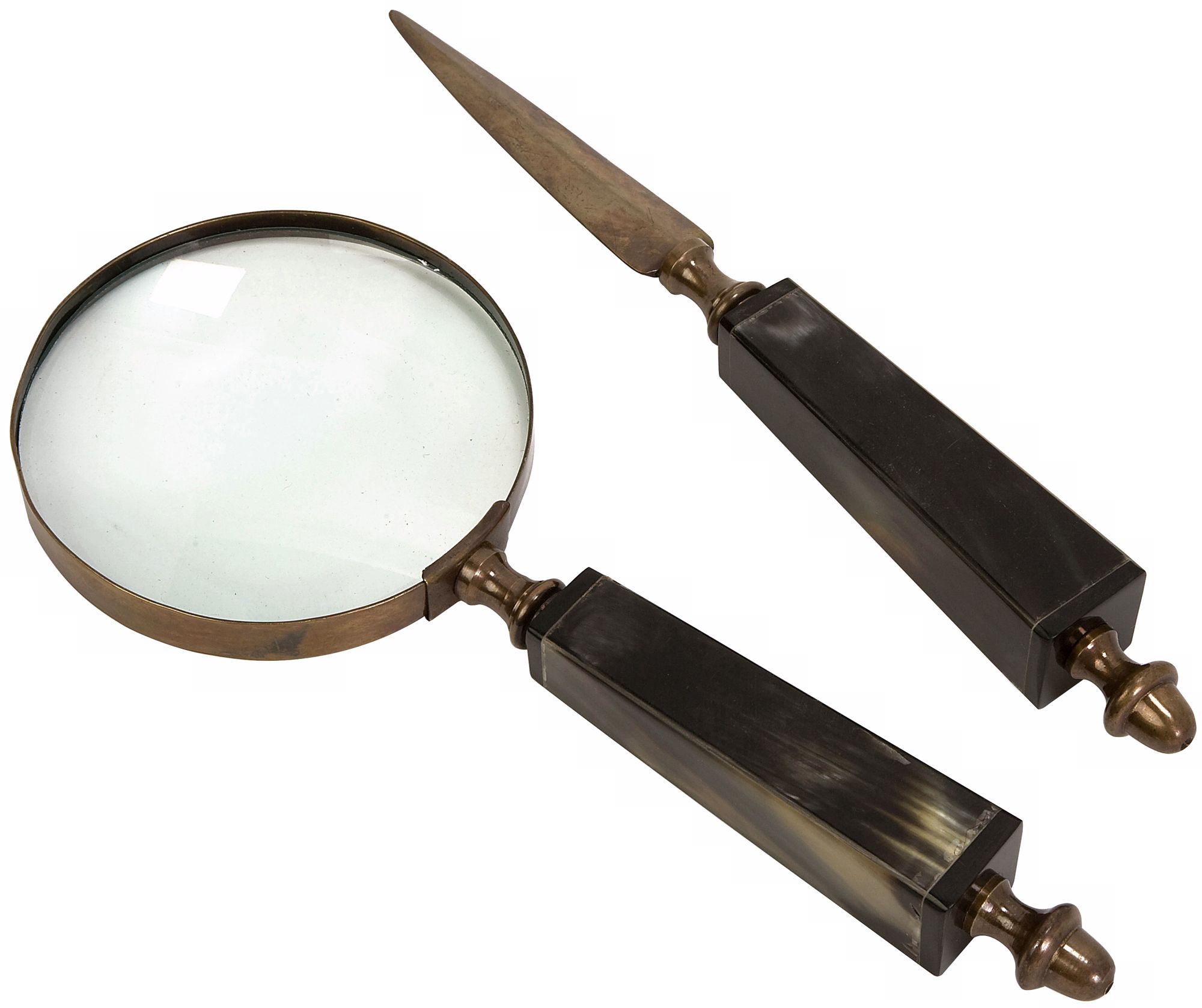 Magnifying Glass & Letter Opener Desk Set
