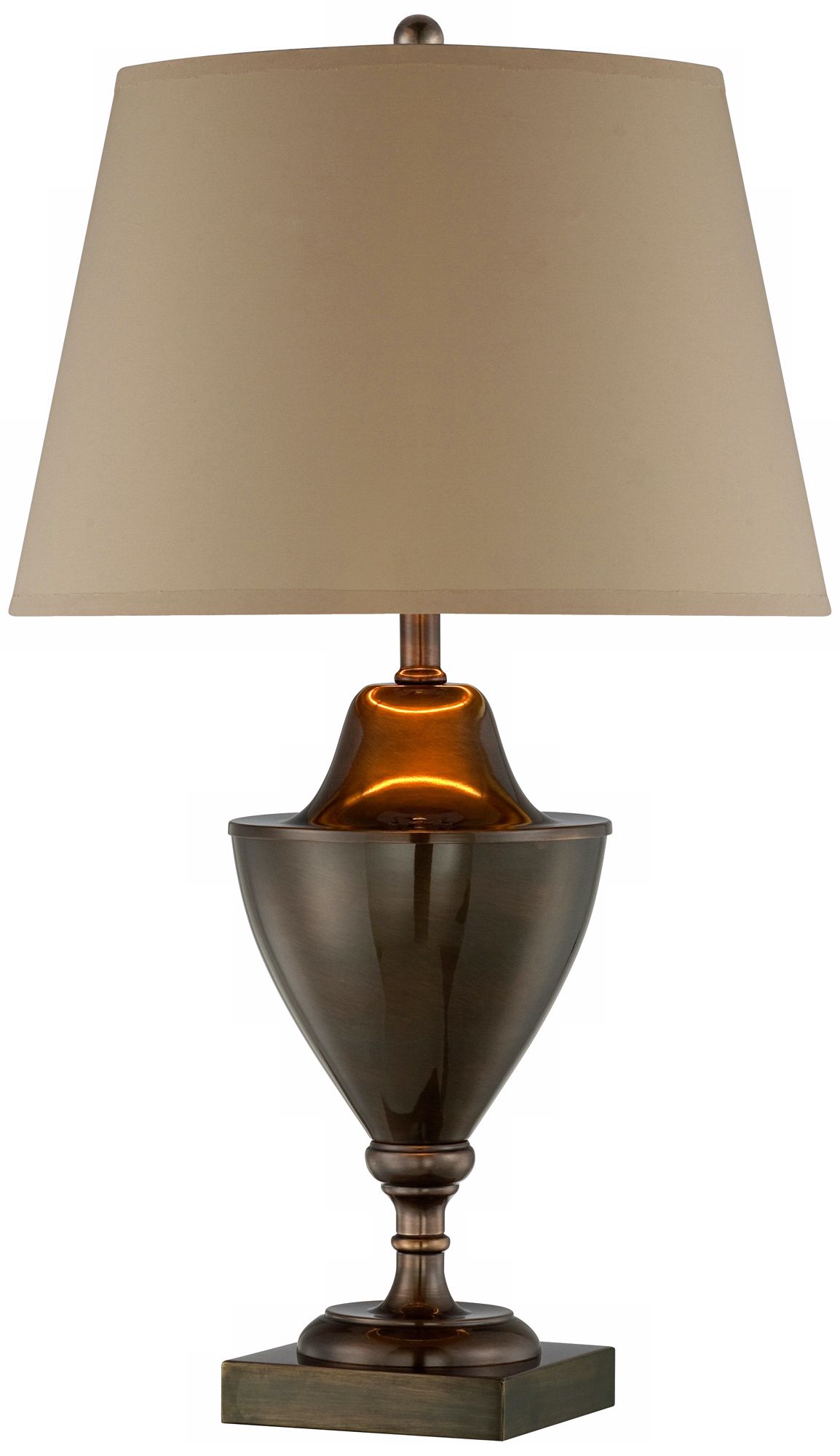 Possini Bronze Trophy Table Lamp
