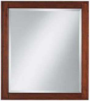 Tobacco Wood 32 High Wall Mirror U0081