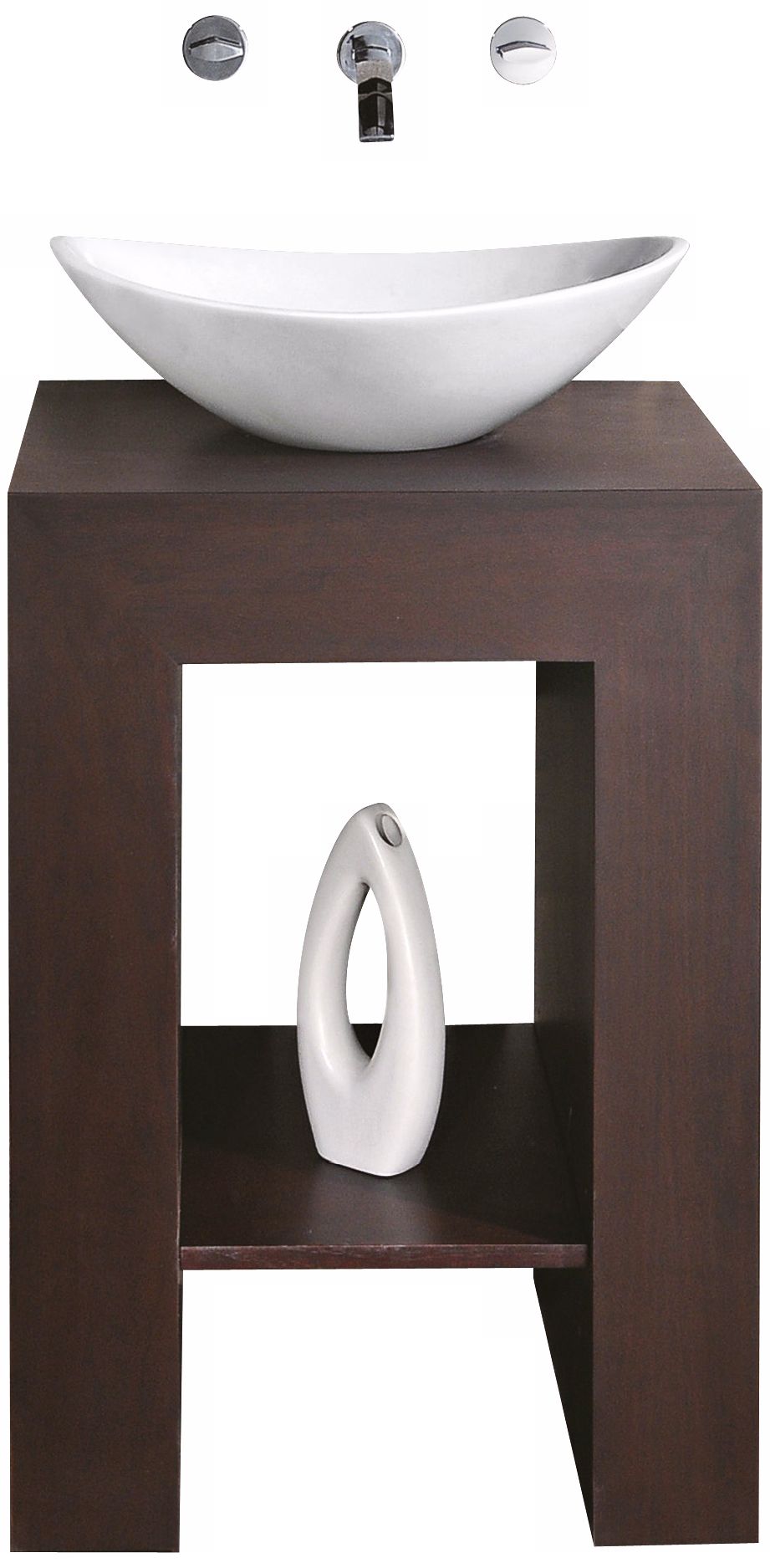 Prado Dark Walnut 22" Wide Bath Vanity