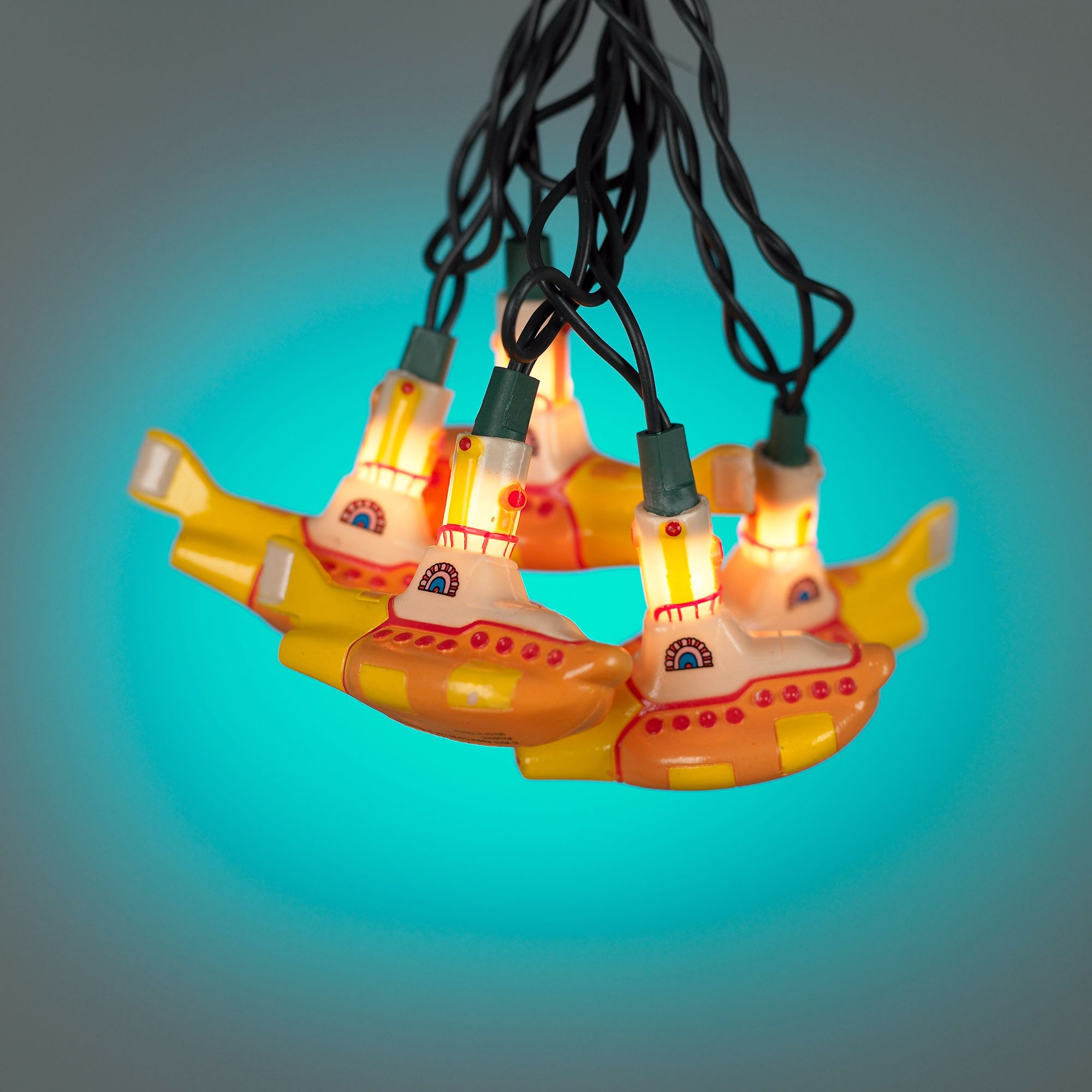 Beatles Yellow Submarine 10-Light Party String Lights
