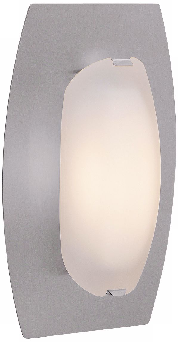 Nido Matte Chrome 10" High Wall or Ceiling Light Fixture