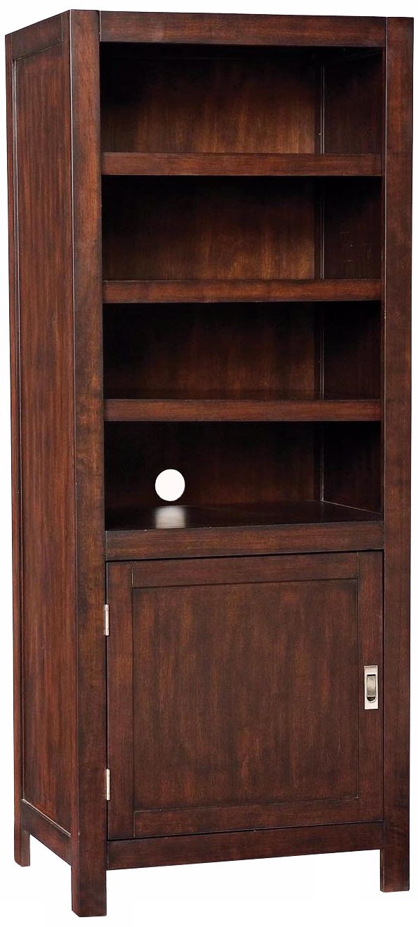 City Chic Espresso Pier Cabinet Book Case
