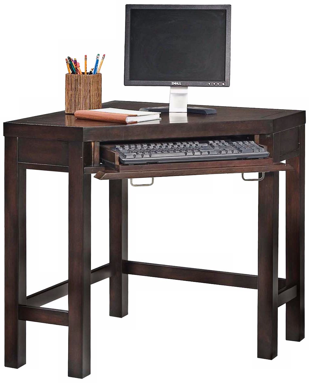 City Chic Espresso Corner Lap Top Desk