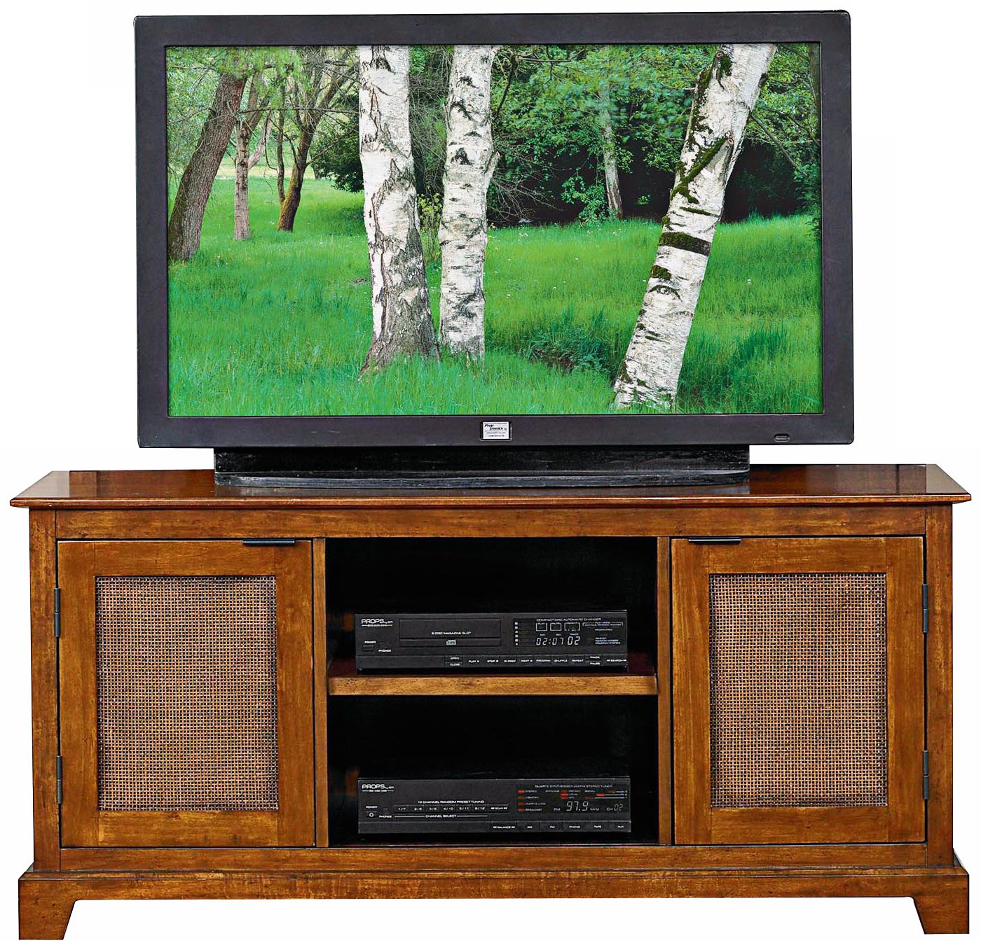 Jamaican Bay Mahogany Entertainment Stand