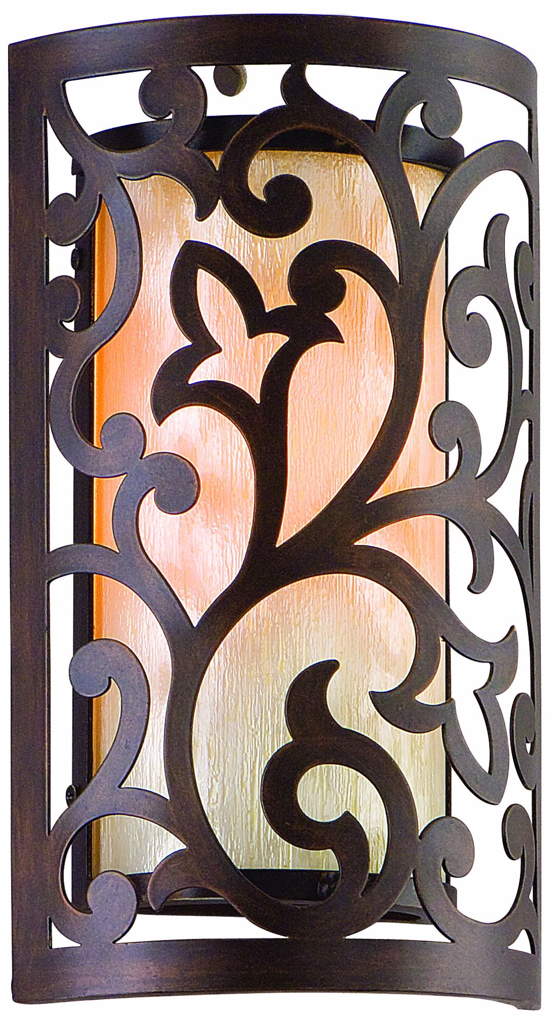 Corbett Philippe Exterior Bronze Finish 12" High Wall Sconce