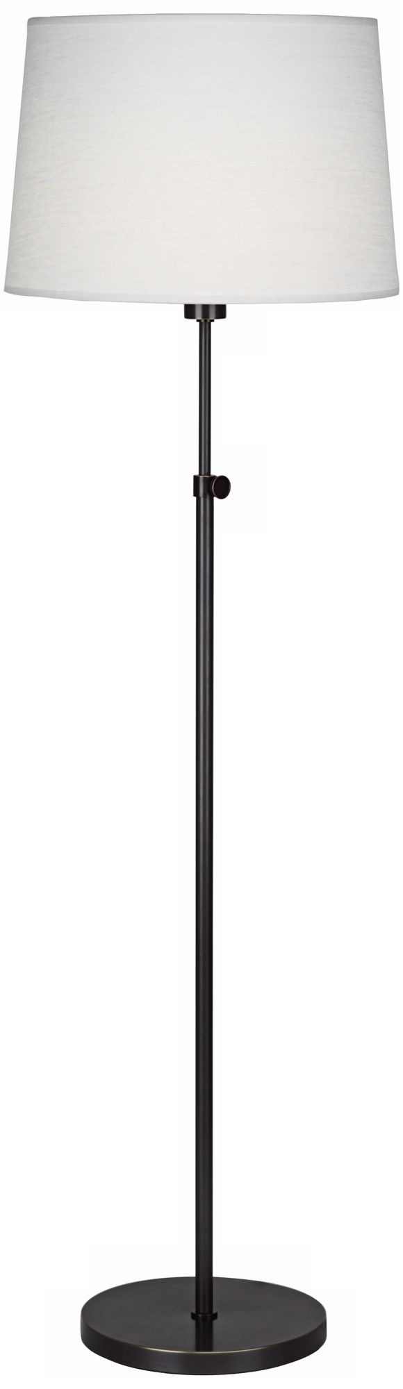 Robert Abbey Koleman Deep Patina Bronze Club Floor Lamp