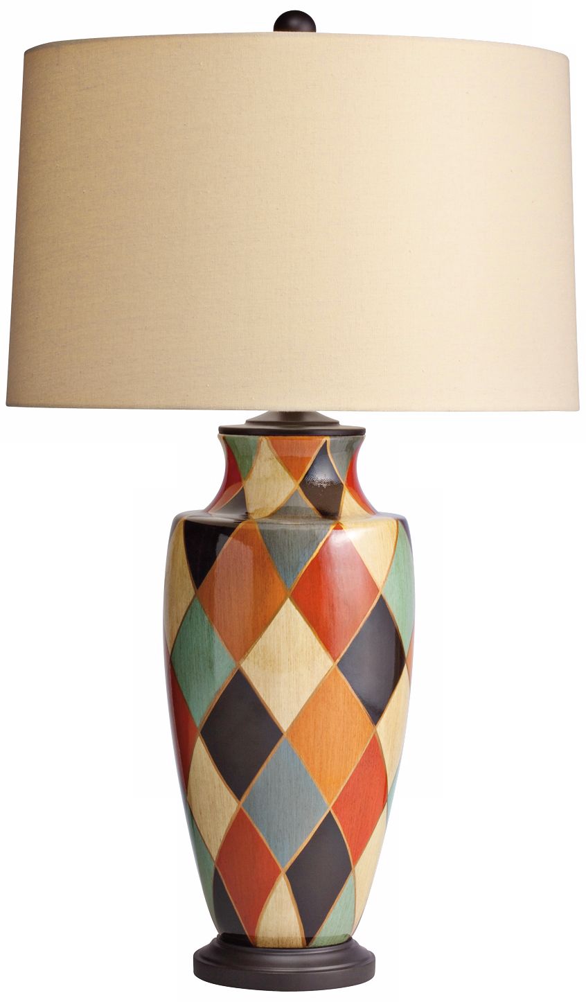 Kichler Hand-Painted Jester Table Lamp