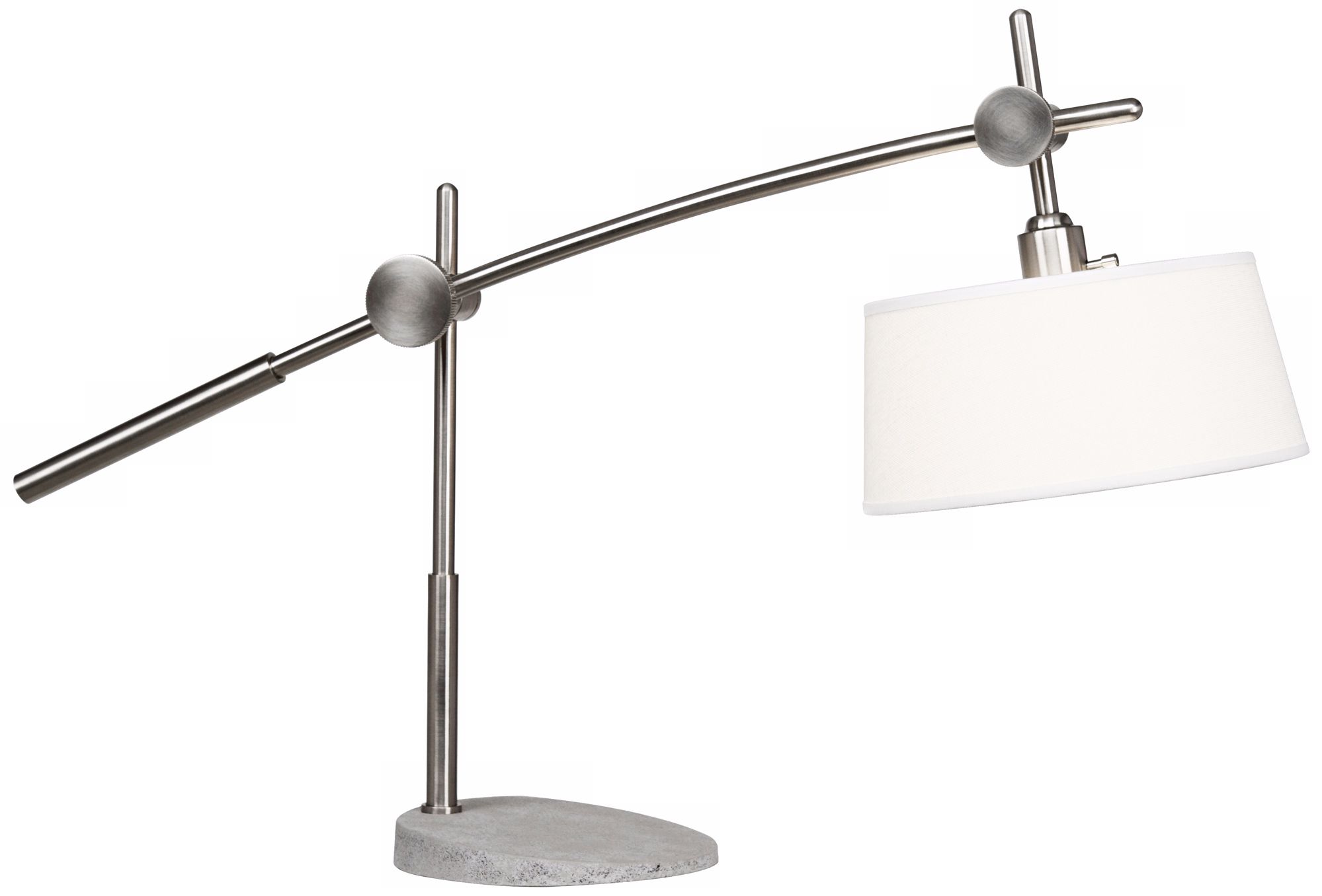 Rico Espinet Miles Boom Brushed Nickel Desk Lamp