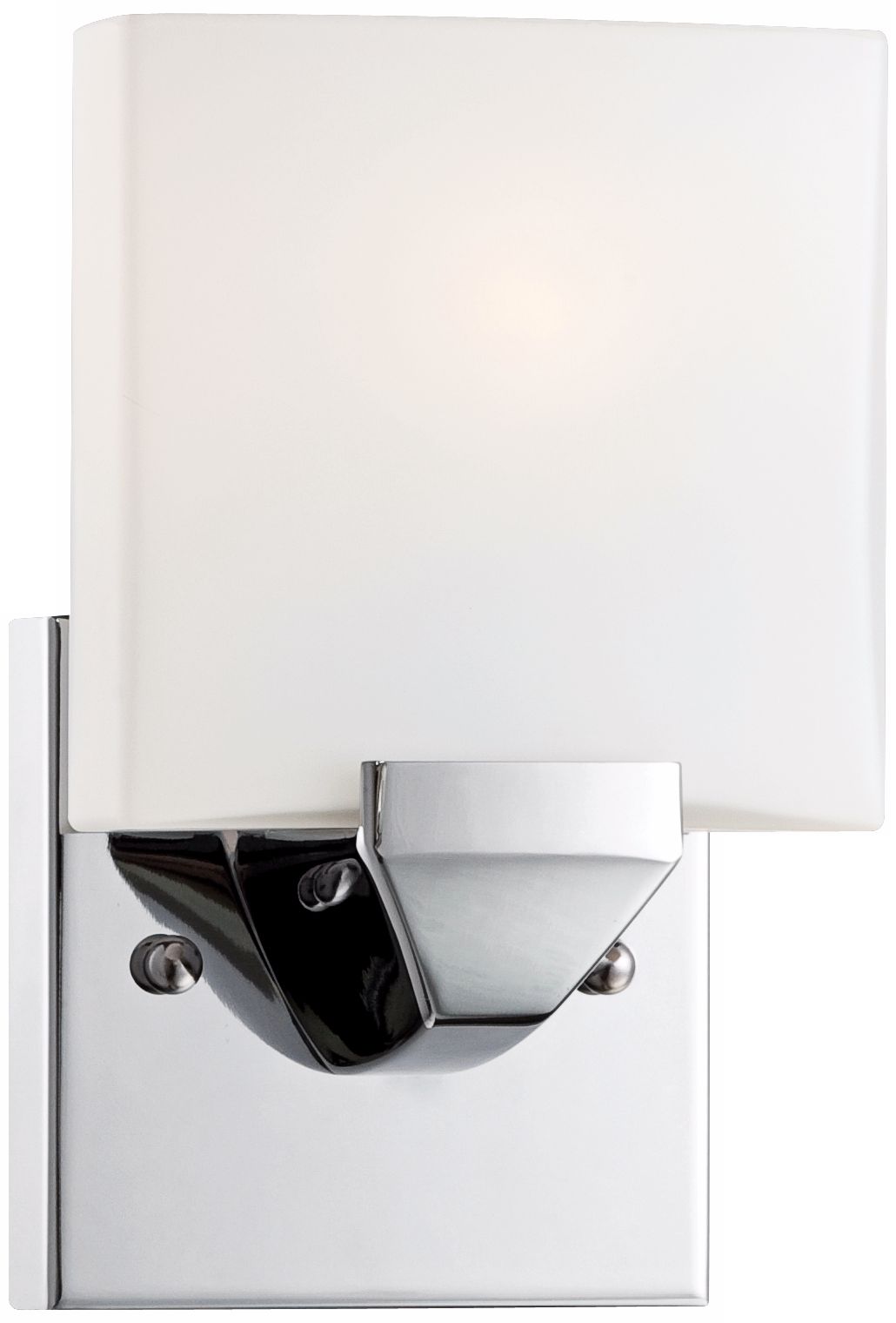 Possini Euro Contempo 4 3/4" Wide Chrome Wall Sconce