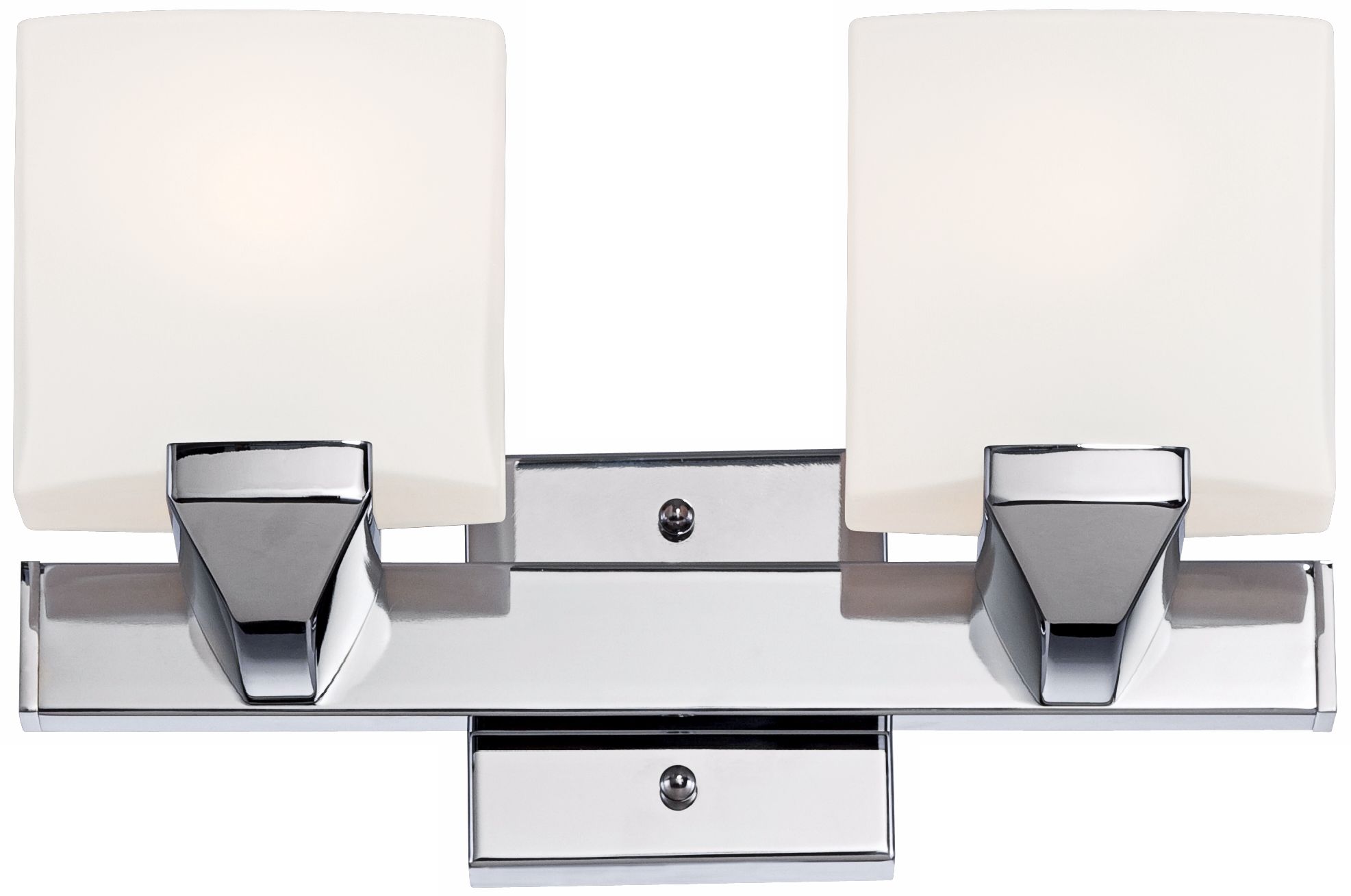 Possini Contempo 13" Wide Chrome Bathroom Wall Light