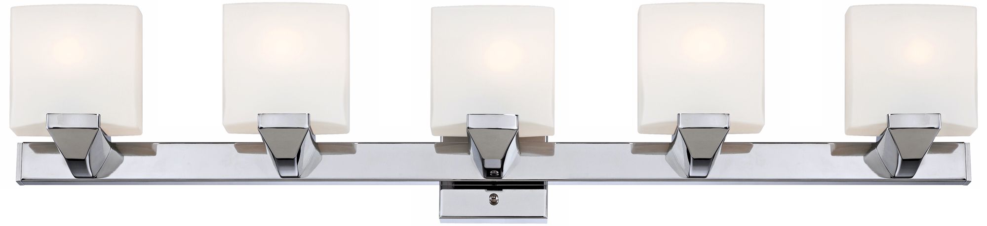 Possini Contempo 36 3/4" Wide Chrome Bathroom Wall Light