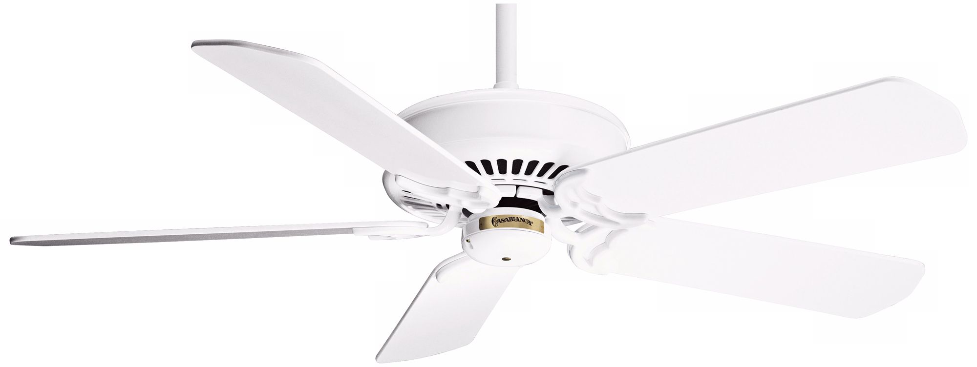 54" Casablanca DC Motor Panama White Ceiling Fan