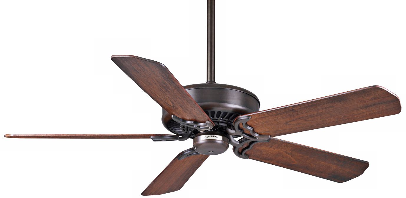 54" Casablanca DC Motor Panama Brushed Cocoa Ceiling Fan