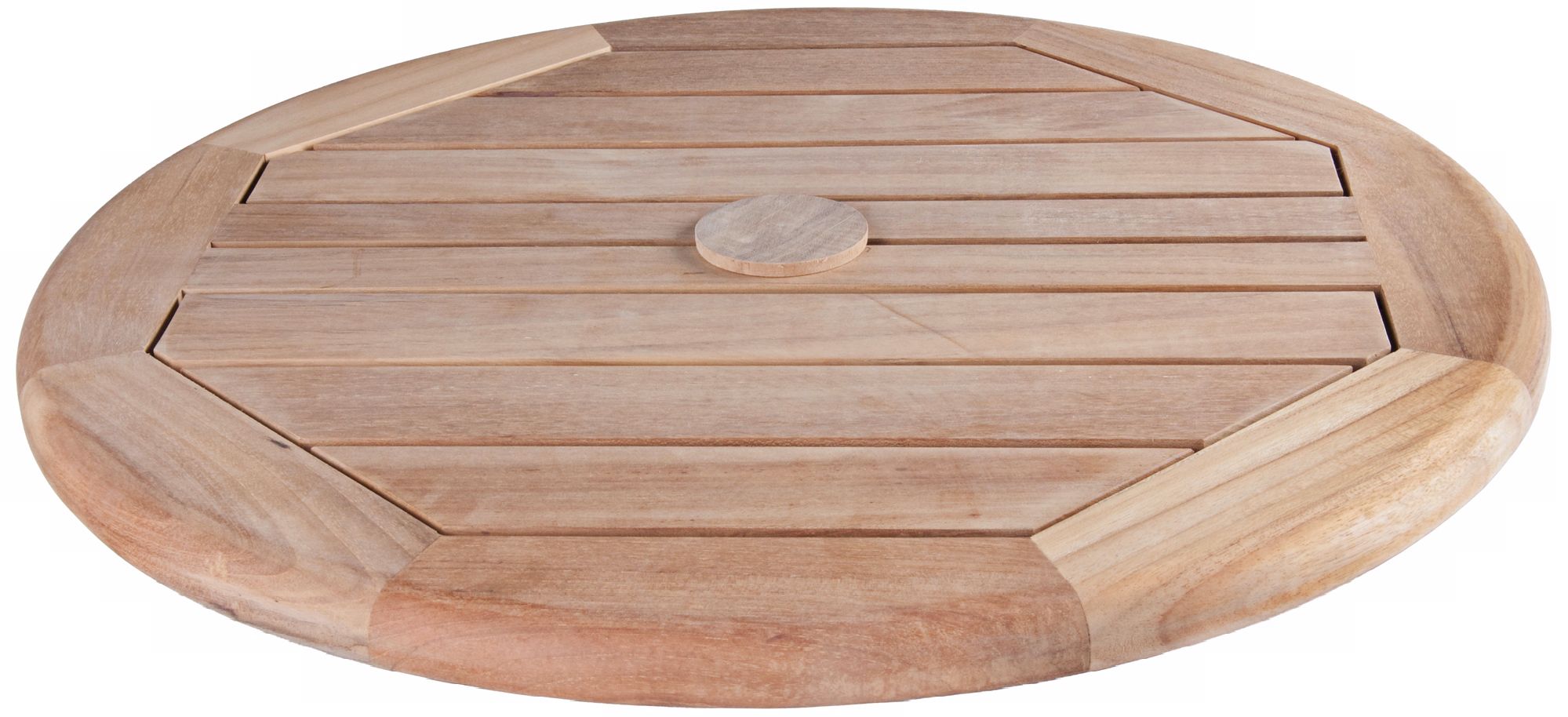 Arbora Teak Wood 23 1/2" Wide Outdoor Lazy Susan