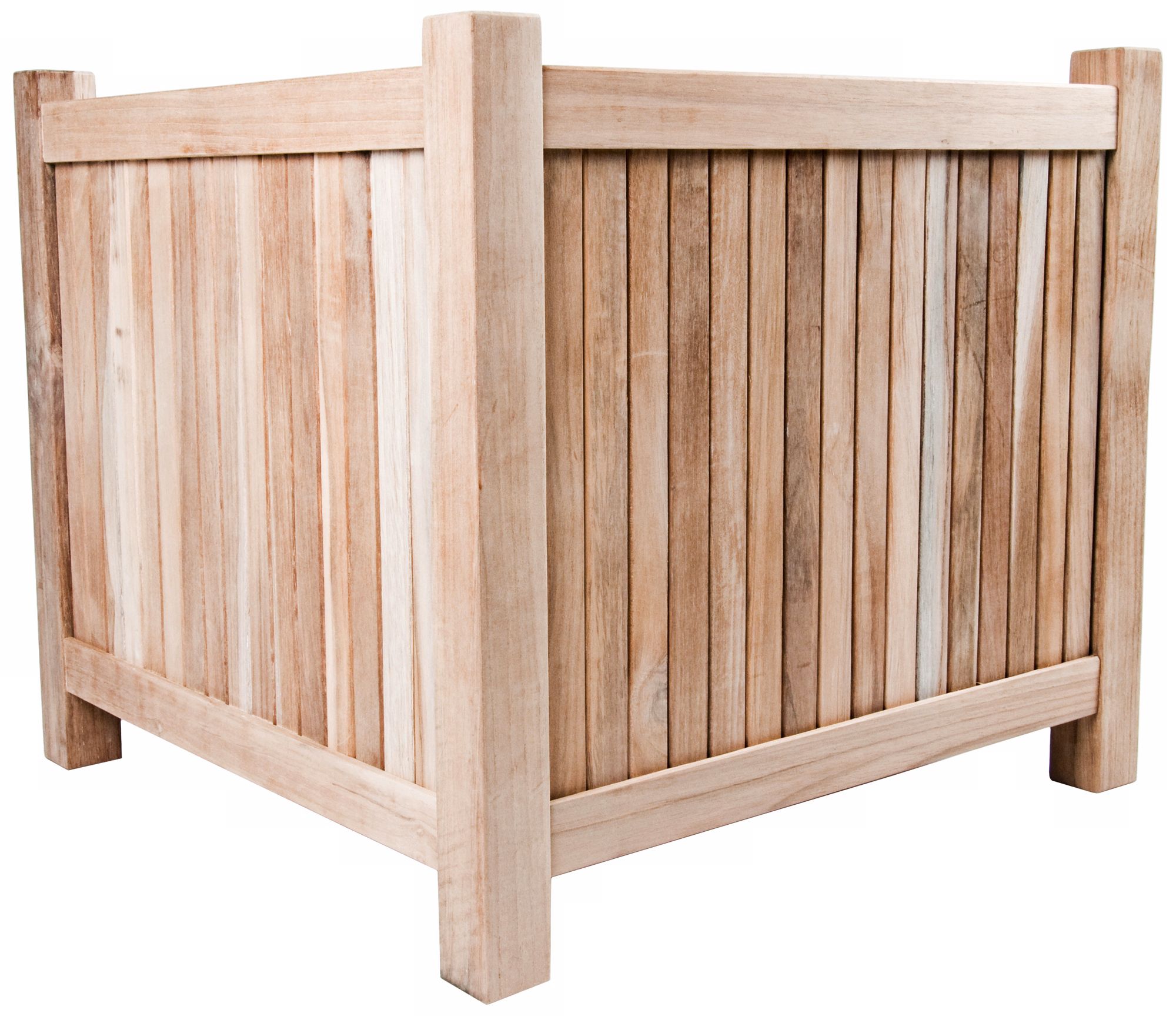 Arbora Teak Wood Outdoor Planter