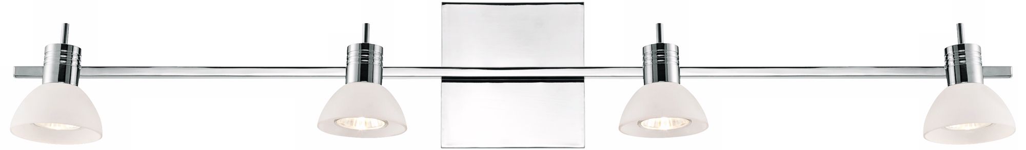 Modo Chrome Adjustable 4-Light Ceiling or Wall Fixture