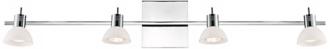 Modo Chrome Adjustable 4 Light Ceiling or Wall Fixture U1337
