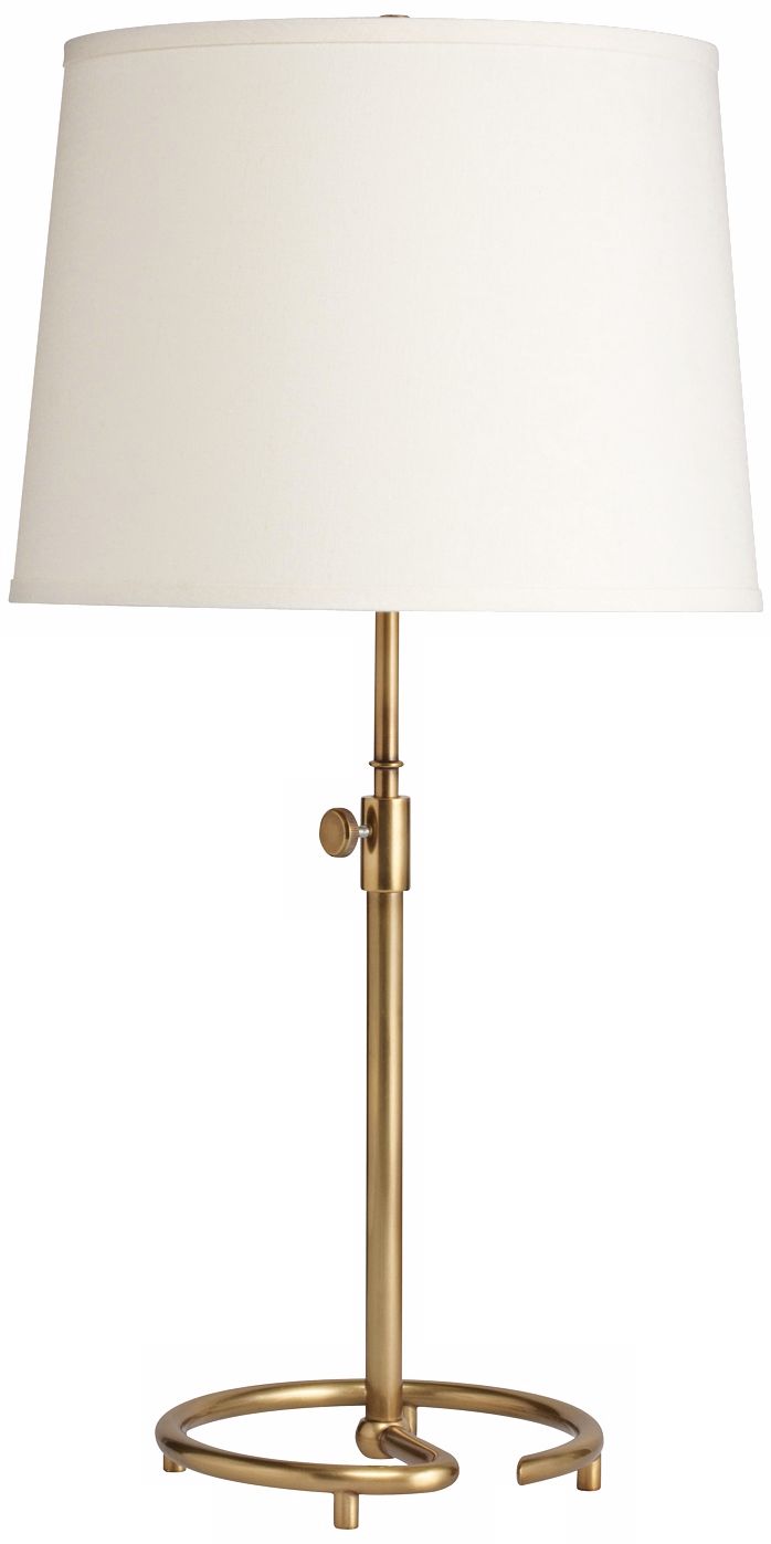 Kichler Natural Brass Adjustable Coil Table Lamp