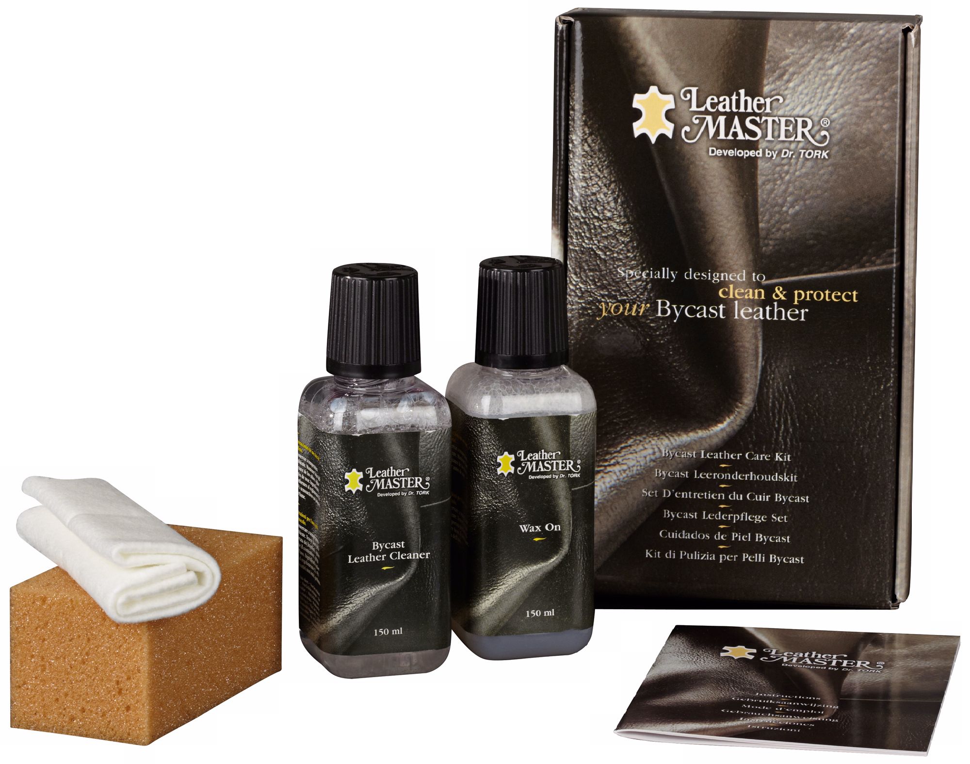 Bycast and Bonded Leather Cleaning and Care Kit