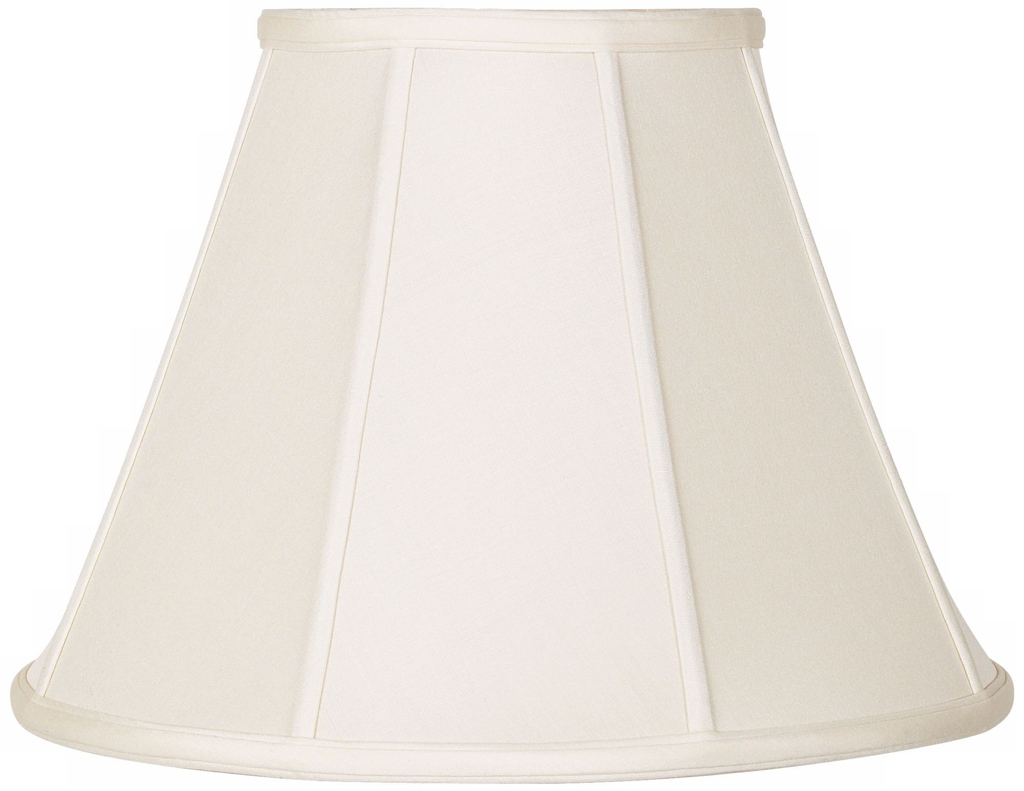 Eggshell Silk Empire Shade 9x18x13 (Spider)